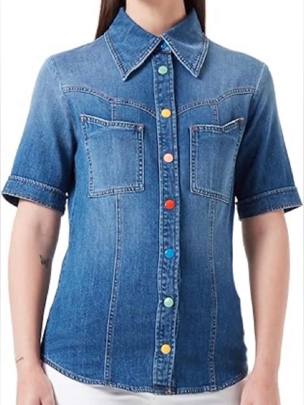 Love Moschino Denim Shirt